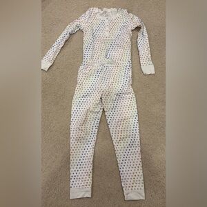 Roller Rabbit Rainbow Heart Print Pajama Set, Size 10